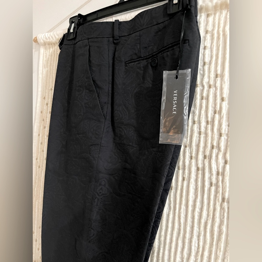 VERSACE Medusa Head Paisley Print Pants  - NWT